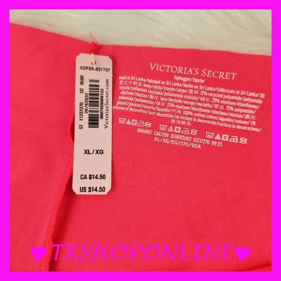 💗👙Victoria's Secret Hot Pink Seamless Hiphugger👙💗 - Picture 4 of 4